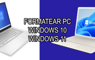 Formatear pc. Windows 10 WIndows 11